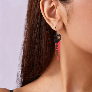 Unisex Halloween Horror Earrings with <b>Mirror</b> Dagger Blood Kitchen Knife Axe Drop Design-Made in China - Product Image 4