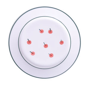 セラミックプレート8 "9" 10 "食器セットホテルレストランウェディングホワイトグレーズ磁器皿カスタムロゴ - Product Image 4