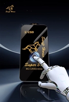 3D 2.5D Radiant Gehard Glas Schermbeschermer voor iPhone 17 16 Pro Max Scherm Beschermers Antistatisch Volledige Dekking Grote Gebogen Rand