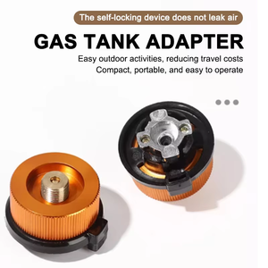 Convertidor de estufa de Gas para acampar al aire libre, Conector de cabeza tipo dividido, adaptador de estufa de Gas butano para acampar al aire libre - Product Image 3