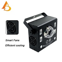 AICPOSE Projecteur Laser Métallique Compact 50W à Vente Chaude, Contrôle DMX, Lumière Laser RGBW 4-en-1 pour Scène et Boîte de Nuit