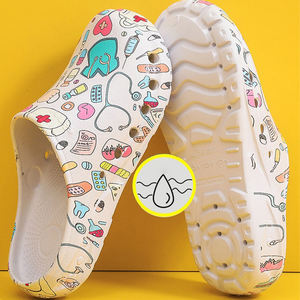 Sepatu Medis <span class=keywords><strong>Clogs</strong></span> Motif Musim Panas <span class=keywords><strong>2025</strong></span> untuk Dokter Perawat, Alas Kaki Perawat <span class=keywords><strong>EVA</strong></span> Anti-selip, Sepatu Slip-on untuk Scrub - Product Image 1