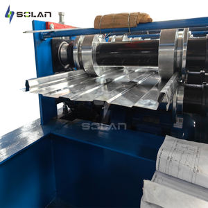 핵심 부품 베어링 및 모터 스탠딩 솔기 금속 지붕 건축 자재 기계 루핑 시트 제작 기계 - Product Image 4