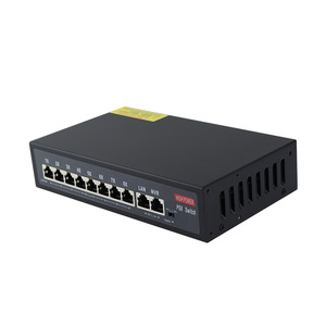LingShi 8 Port PoE <b>Switch</b> 100Mbps Uplink For <b>Network</b> Monitoring And Wireless Ap Power Supply - Product Image 1