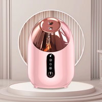 Dispositivo de hidratación de la piel para el hogar SPA facial Máquina de vapor facial portátil caliente y fría 2 en 1 Nano Ionic Steam