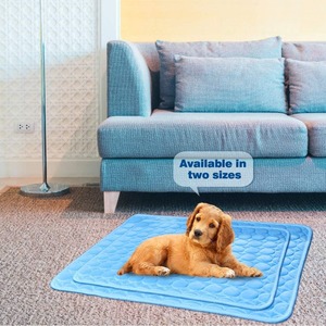 Alfombra Refrescante para Perros, Lavable, con Diseño Moderno, de Seda, Activada por Presión, Enfriable, para <span class=keywords><strong>el</strong></span> Verano - Product Image 4