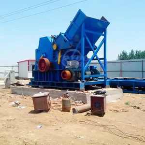 Máquina De Triturador De Carro De Alta Capacidade Linha De Esmagamento Do Corpo Do Carro Equipamento De Reciclagem De Sucata De Metal Para Triturador De Metal