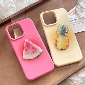 เหมาะสำหรับ iPhone 17 Pro Max เคสโทรศัพท์กันกระแทกลาย3D ผลไม้แอปเปิ้ลฤดูร้อน - Product Image 4