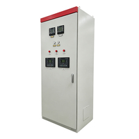 Armoire de Commutation ATS 250A à Assemblage Complet, Tableau de Contrôle d'Alimentation Double Source 380V, Verrouillage Hybride IP55, 6 Prises pour Base de Communication