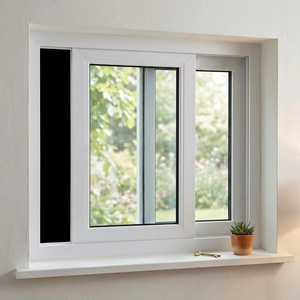 โซลูชั่นโครงการครบวงจร <span class=keywords><strong>หน้าต่าง</strong></span> UPVC แบบบานเลื่อนเดี่ยว ปรับแต่งได้ตามต้องการ <span class=keywords><strong>หน้าต่าง</strong></span>ไวนิล PVC สำหรับที่อยู่อาศัย โรงแรม บ้านพัก สำหรับผู้พัฒนาอสังหาริมทรัพย์ - Product Image 1