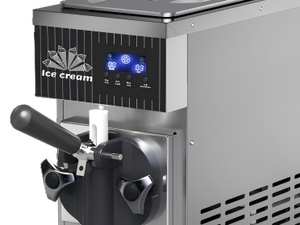 Machine à crème glacée automatique compacte à usage commercial, à tête unique, en acier inoxydable, avec une capacité de 4,7 L - Product Image 6