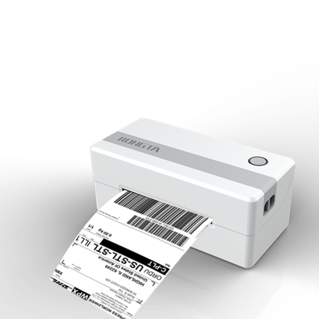 RONGTA Express Waybill Sticker Label Printer Shipping Thermal Barcode Label Printer With Printing Paper