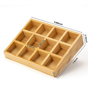 12 <b>Spice</b> Glass <b>Jars</b> with Bamboo Lids Countertop Seasoning Rack with <b>Labels</b> - Product Image 4