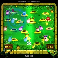 Centre de divertissement familial Gooest, jeu de projecteur interactif au sol, 15 effets, certifié ISO, 10 joueurs, aire de jeux intérieure de 2 ans, garantie 2 ans