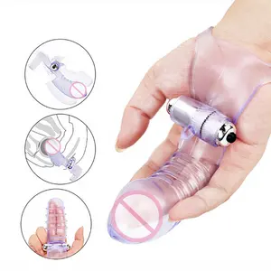 Hersteller für Mini Sexspielzeug Weibliche <span class=keywords><strong>G</strong></span>-Punkt <span class=keywords><strong>Massage</strong></span> Mastur bator Kitzler <span class=keywords><strong>Vagina</strong></span> Stimulieren Finger Ärmel Vibratoren - Product Image 1