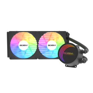 Radiateur CPU SEJISHI M240 Noir Cuivre ARGB à Refroidissement Liquide Silencieux et à Débit d'Air Élevé pour PC de Bureau Gaming – Vente en Gros, Nouveauté - Product Image 1
