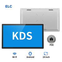 Sistema de Pantalla Táctil para Cocina de 24 Pulgadas, KDS Android 13, 8+128GB, 6 TOPS, Pantalla Capacitiva