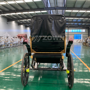 Calèche Électrique Élégante à Quatre Roues pour Visites Panoramiques Multi-places en Sites Touristiques - Product Image 3