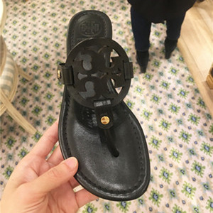 Ciabatte in <span class=keywords><strong>Pelle</strong></span> di Marca Designer TB Toryburrh per Donna, Sandali Slide 2026 - Product Image 5