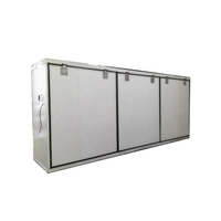 Système de culture hydroponique automatique Hezhou HZ-500 500 kg/jour à haute rigidité avec moteur et éclairage LED, certifié ISO9001, garantie 1,5 an