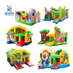 <span class=keywords><strong>Castillo</strong></span> Inflable para Niños con Tobogán, Casa <span class=keywords><strong>de</strong></span> Brinco Inflable para Exteriores, Parque Infantil Inflable para Alquiler en Fiestas y Eventos - Product Image 1