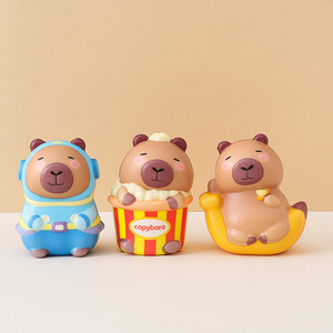 Kapibala's New Super Cute Sea Bream Asado a la <span class=keywords><strong>parrilla</strong></span> Rebote lento Capybara Kun Descompresión Juguete Ornamento - Product Image 3