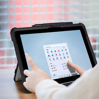 Funda Antigolpes con Correa de Mano y Hombro para Microsoft Surface Pro y Go 8/9/10 (Certificada para Protección Contra Caídas)