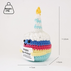 <span class=keywords><strong>Set</strong></span> Creativo di Uncinetto a Tema Tazza da Tè per Donne, con Modelli e Accessori, Regalo Divertente e Positivo per Feste - Product Image 2