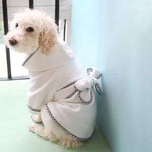 Fabricación de Albornoz de vacaciones para perros de secado rápido absorbente para perros y gatos camisón de Casa OEM/ODM Toalla de baño de secado rápido para <span class=keywords><strong>mascotas</strong></span> al por mayor - Product Image 2