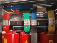 Transformateur électrique sec triphasé 630 kVA 500 kVA 10/0,4 kV, isolation en résine coulée, classe F, intérieur, CE IEC ISO9001 50/60 Hz