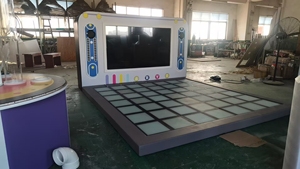 55 inch màn hình với kính cường lực 8*8 kit, nhảy múa Đảng tương tác LED gạch ánh sáng, nhiều người xây dựng đội ngũ tập thể dục - Product Image 2