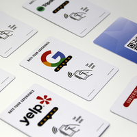 Tarjeta de Pago Inteligente NFC 213 215 216 424, Frecuencia RFID de 13.56MHz, 1K PVC Plástico PET, Compatible con Reseñas de Google