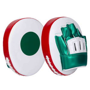 Almohadilla de Boxeo de Material PU, Blanca, Roja y Verde, Resistente, para Entrenamiento en Todas las Estaciones - Product Image 1