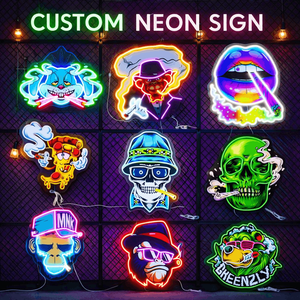 Personalised Neon Light Custom Neon <strong>Sign</strong> New Stylish Popular Led Neon Light Wall Decoration <strong>Open</strong> <strong>Sign</strong> for Smoke Shop - Product Image 1