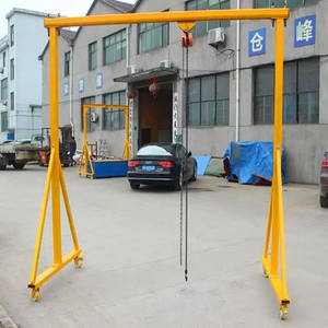 Grue portique à poutre unique avec palan à cd - Product Image 5