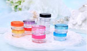 Envase cosmético redondo de plástico PS de 3g 5g para crema facial, material ABS PET, capacidad para envasado de cuidado personal - Product Image 2