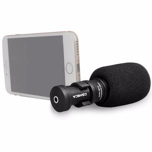 <span class=keywords><strong>Comica</strong></span> CVM-VS08 Micro À Condensateur Cardioïde Directionnel Interview Vidéo Micro pour <span class=keywords><strong>Iphone</strong></span> Xiaomi Studio D'enregistrement Micro - Product Image 1