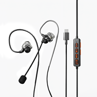 Carte son USB-C Type C pour diffusion en direct, moniteur intra-auriculaire, micro boom pour accompagnement, changeur de voix, réverbération, gaming
