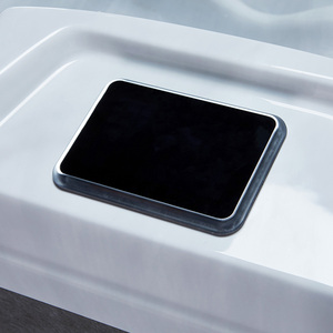 Spa de jardin VIRLUX Med pour couples avec cascade et lumières chromothérapeutiques pour une évasion intime et une relaxation en plein air - Product Image 5