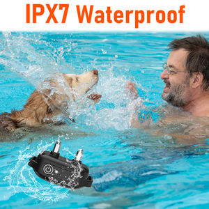 Collar de choque <span class=keywords><strong>para</strong></span> <span class=keywords><strong>perros</strong></span> con luz intermitente <span class=keywords><strong>para</strong></span> paseos nocturnos Collar de entrenamiento <span class=keywords><strong>para</strong></span> <span class=keywords><strong>perros</strong></span> de 3300 pies con vibración de pitido y bloqueo de teclado - Product Image 5