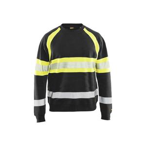 BLAKLADER-Pull haute visibilité 335911589933XXXL Noir/Jaune-EAN 7330509467282 HI-VIS WORKWEAR - Product Image 1