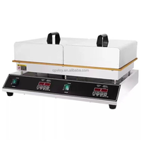 Machine à crêpes soufflées commerciale 110/220V, électrique, antiadhésive, pour Dorayaki, machine à crêpes soufflées japonaises, chauffe rapidement, chaleur uniforme