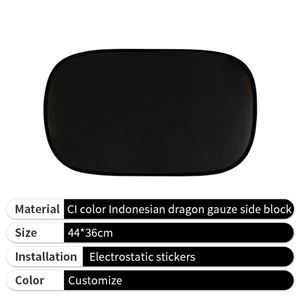 Hot Sale Foldable Portable Custom Car Window Sunshade <b>No</b> Suction Cup Electrostatic Adsorption - Product Image 3