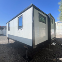 Casa Contenedor Prefabricada Expandible 20x20 de 2 Habitaciones Móvil en Venta con Taller y Aplicaciones para Centros Comerciales