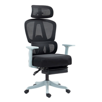 Chaise de Bureau Ergonomique Confortable, Pivotante et Inclinable