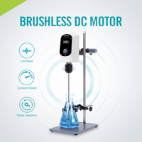 Instrumento de laboratorio mezclador industrial agitadores mezclador de alta velocidad agitador superior para cosméticos precio de fábrica