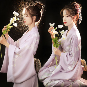 2025 Kimono mujer japonés tradicional Yukata <span class=keywords><strong>Haori</strong></span> Kimonos Cosplay blusa vestido de fiesta moda femenina ropa de fotografía - Product Image 3