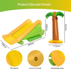 Scivolo d'Acqua Gonfiabile per Bambini, Uso Esterno in <span class=keywords><strong>Parchi</strong></span> <span class=keywords><strong>Divertimento</strong></span> e Piscine, Modello 2026HHT - Product Image 2