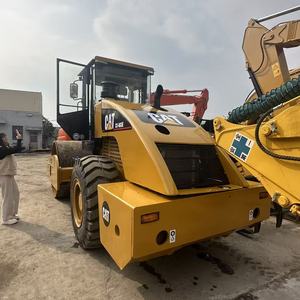 <strong>Used</strong> Road <strong>Roller</strong> <strong>CAT</strong> CS683E Vibratory Compactor Construction Machine 110 kW Diesel Full Hydraulic System Engine Good Condition - Product Image 5