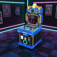 Machine de jeu d'arcade à monnayeur pour enfants avec changeur de voix et distribution de tickets